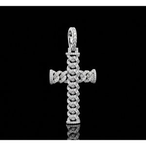จี้สร้อยคอเพชรสวิส VVS Moissanite 925สเตอริ่งชุบทอง18K - Product Image 3