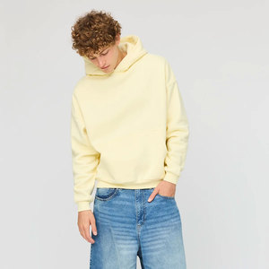 Vente flash d'hiver - Sweat à capuche en coton et polyester, coupe classique, manches longues, avec poche, couleur bleu royal, marque privée - Product Image 6