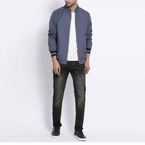 Chaqueta Bomber Clásica con Cuello Acanalado, Forro de Algodón Transpirable, Impresión Personalizada, Chaquetas Bomber Estéticas y Versátiles, Gran Venta, OEM - Product Image 4