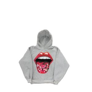 Sweat-shirts d'hiver en molleton 100% coton, broderie 3D, poids lourd, coupe classique, logo personnalisé, sweat-shirts pour hommes - Product Image 3