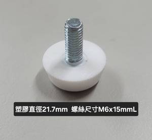 White Plastic Screw Cap Cover for Furniture <b>Hardware</b> Protection - Product Image 3