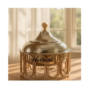 ถาดอุ่นอาหารสแตนเลสคุณภาพสูง ดีไซน์คลาสสิกทันสมัย มีหูจับ 2 ช่อง สีเงิน ราคาประหยัด - Product Image 4