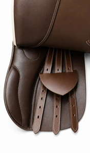 Silla de Montar Inglesa de Cuero Genuino de Lujo, Hecha a Mano, Premium, Cómoda, Duradera, Asiento Suave, Equipo Ecuestre - Product Image 4