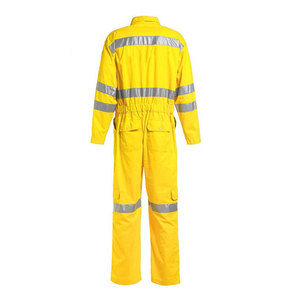 Overol de trabajo de poliéster personalizado de la mejor calidad, hecho con material totalmente transpirable y de secado rápido para hombres. - Product Image 2