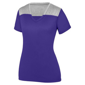 Nuevas camisetas elegantes de talla grande para mujer, de algodón y poliéster, informales, transpirables, ecológicas, de secado rápido, con impresión de logotipo personalizado, en venta. - Product Image 5