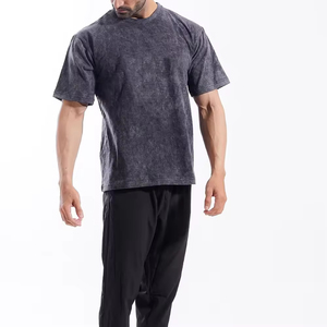 T-shirts Homme Délavés à l'Acide Tendance 2026 – 100% Coton, Motif Lettres – Pour Vente en Gros et Usage Professionnel – T-shirts Oversize - Product Image 6