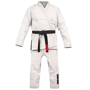 Kimono de Karaté et Judo, Tenue d'Arts Martiaux Couleur Unie, Kimono de Jiu Jitsu - Product Image 6