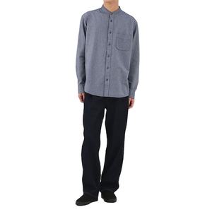 Camisa de Manga Larga para Hombre, 100% Algodón, Color Sólido, Antiarrugas, Transpirable, de Secado Rápido, Ecológica, Lisa, Teñida, de Punto Oxford - Product Image 4