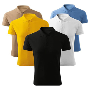 Camiseta Polo de Manga Corta para Hombre ''SOSH 4'', Color Verde Sólido, Tejido de Punto, Corte Regular, Estilo Casual - Product Image 5