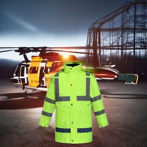 Gilet de sécurité réfléchissant en polyester haute visibilité, vêtements de travail personnalisés pour les agents de sécurité - Product Image 4