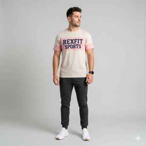 REXFIT SPORTS Camisetas Deportivas Casuales de Manga Larga para Hombre, Tela Suave, Proveedor OEM - Product Image 6