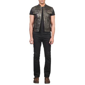 Chaleco de Motociclista de Cuero Genuino para Hombre con Bolsillos Vintage, Perfecto para Caza y Viajes, Chalecos y Chaquetas para Hombre - Product Image 5