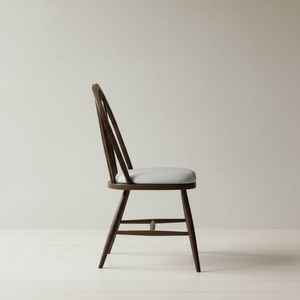 Chaise de salle à manger en teck massif sur mesure avec coussin rembourré pour restaurant, hôtel, vente en gros - Product Image 6