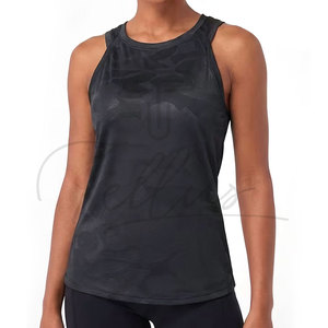 Wholesale Women's Casual High Quality Custom Plain Sleeveless Summer Streetwear Tank <b>Tops</b> Front Quick Dry Breathable - Product Image 1
