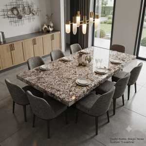 Carreaux flexibles en porcelaine Magic Terra Matte, texture travertin, design moderne - Product Image 3