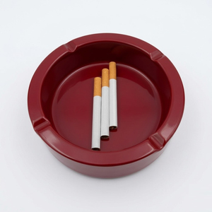 Cendrier rond en laiton gravé à la main de style antique, pour cigarettes, idéal pour la maison, le bar, le bureau, l'hôtel, décoration de table. - Product Image 2