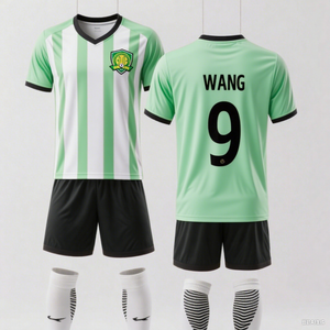 Custom Made Children Team Black Sportswear Quick Dry Breathable Football Uniform for Men with Sublimated Design - Product Image 3