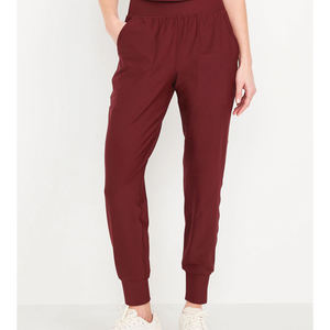 Pantalon de jogging décontracté haut de gamme pour femme, doux et confortable, avec taille élastique, cordon de serrage réglable et coupe fuselée - Product Image 1