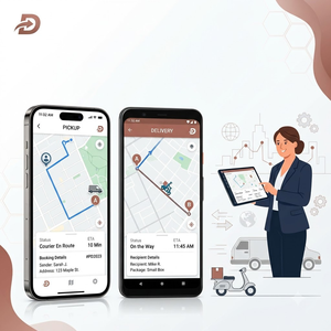 Application de livraison de haute qualité à temps et à la demande avec conception personnalisée disponible à la vente - Product Image 1