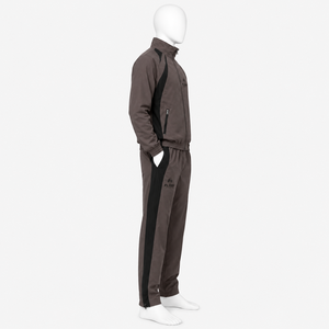 Ensemble de survêtements amples coupe-vent 2 pièces brodés, en nylon, color block, pour hommes - Product Image 4