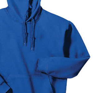 Sudaderas con Capucha Azul Rey con Logotipos de Hermandades y Fraternidades, de Algodón y Felpa, Estilo Casual para Otoño, Corte Regular, Color Sólido, con Bolsillos - Product Image 4
