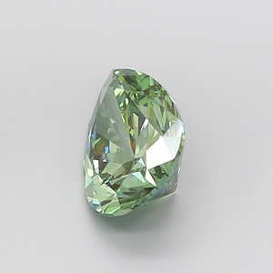Diamant de laboratoire 2 carats, vert vif fantaisie, taille poire brillant, pureté VVS2, avec certificat IGI, couleur D-F, pureté VVS-VS, personnalisable - Product Image 2