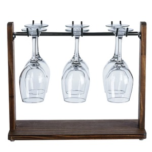 Présentoir à vin moderne en fer forgé en forme de renne, centre de table avec capacité de 3L, design durable pour usage hôtelier - Product Image 5