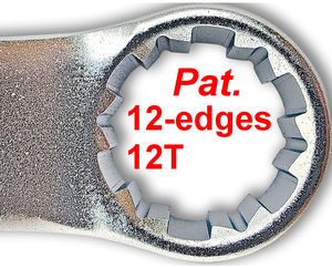 12 Pcs/Set 12-edges Universal Extractor Metric DIY OEM Double End Combination <b>Wrench</b> - Product Image 6