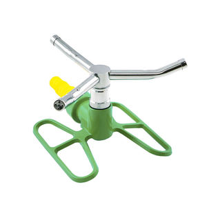 Arroseur rotatif à trois bras en laiton massif de trois quarts d'inch pour l'irrigation des pelouses et jardins - Product Image 2