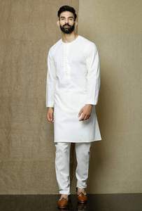 Premium <b>Men</b> <b>Kurta</b> <b>Pajama</b> Set Custom Size Islamic Wear Manufacturer Export Quality Bulk Orders - Product Image 2