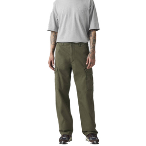 กางเกงคาร์โก้ผู้ชายทรงหลวม ผ้าแคนวาส ขากว้าง สตรีทแวร์ ชุดทำงาน กางเกงคาร์โก้แบบมีกระเป๋าเยอะ  รับผลิตตามแบบ OEM - Product Image 6