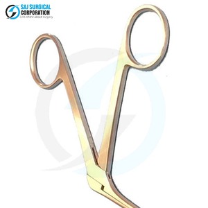 คีมจับเนื้อเยื่อ Henckel Aural Forceps แบบมืออาชีพ ทำจากเหล็กกล้าไร้สนิม สำหรับการผ่าตัดทั่วไป ใช้ซ้ำได้และทนทาน - Product Image 5