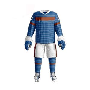 Vêtements de sport personnalisés pour le hockey sur glace, uniformes imprimés sur mesure, nouveau design 2026 pour la vente en ligne, service OEM d'uniformes de hockey sur glace - Product Image 3