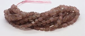 Natural Strawberry <b>Quartz</b> Faceted Nugget Shape Beads 7-8MM Pink Strawberry <b>Quartz</b> Gemstone Beads Natural Strawberry <b>Quartz</b> - Product Image 4