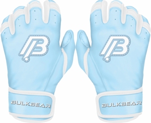 Guantes de Bateo de Béisbol de Cuero Antideslizantes Profesionales Personalizados para Adultos y Jóvenes Fabricados por Profesionales Bulkbear In - Product Image 1