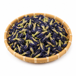 Thé aux fleurs d'indigo naturel du Vietnam, fleurs entières séchées, crée une infusion bleu profond, saveur douce pour un calme et un équilibre quotidiens. - Product Image 5