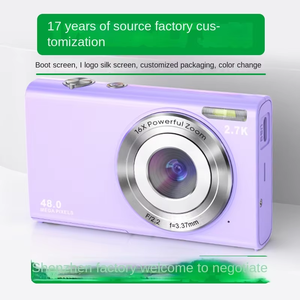 DC402 Mini <strong>Digital</strong> <strong>Camera</strong> with 13 Megapixel CMOS Sensor Autofocus &amp; Network <strong>Camera</strong> Function 2.7K 4K Mini Selfie <strong>Camera</strong> - Product Image 2