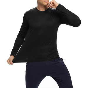 Nouvelle Arrivée T-shirts Homme Personnalisables 100% Coton Manches Courtes Qualité Supérieure Unis Coupe Ample pour la Gym - Product Image 4