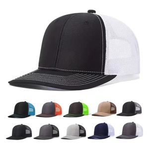 Hot Sale Formal 6 Panel Structured 100% Cotton Trucker Cap with logo Custom - Product Image 4