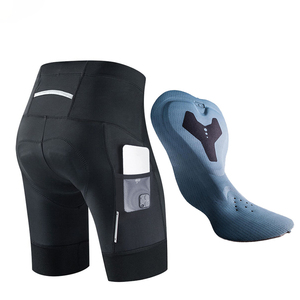 Custom Men Cycling Shorts 3D Padded Bike Shorts <b>Back</b> Zipper Side Phone Pocket <b>Road</b> Bicycle Tights - Product Image 5