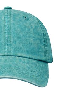 Casquette de baseball en coton lavé bleu sarcelle, unie, ajustable, unisexe, décontractée, respirante, confortable, qualité supérieure - Product Image 3