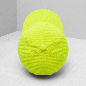 Gorra de Papá Personalizada OEM de 6 Paneles, de Pana Sin Estructura, con Bordado Plano, Visera Precurvada de Fábrica, Bajo MOQ, Proveedor ODM - Product Image 5