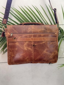 New Arrival Crunch Leather Office Use Messenger Shoulder <b>Bag</b> Multi Uses Hot Sale High Quality Laptop <b>Bag</b> Leather Unisex <b>Bag</b> - Product Image 6