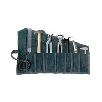 Kit d'outils de ferrage 7 pièces avec étui à roulettes, ensemble de soins des sabots et de ferrage, équipement professionnel pour ferrage équin