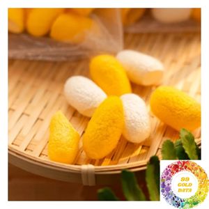 Capullos de Seda de Morera de Vietnam para Producción de Seda Natural, Procesamiento Textil, Enrollado de Seda y Suministro al por Mayor - Product Image 1