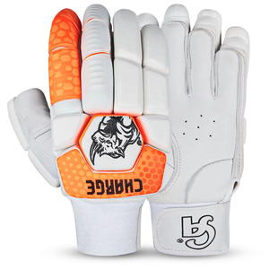 Gants de cricket en cuir ambidextres avec fermeture à boucle, légers, respirants, de qualité supérieure et confortables pour les joueurs - Vente en gros - Product Image 1