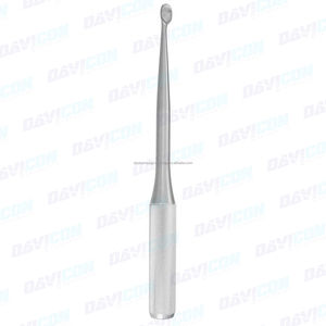 Cureta Ósea de Acero Inoxidable de 8.9 mm, Instrumentos Ortopédicos - Product Image 3