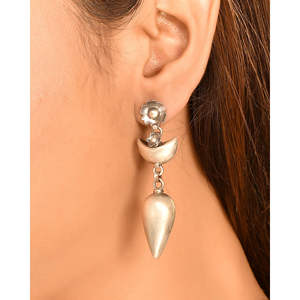 Pendientes de Plata de Moda Meera Jaipur Sharu - Product Image 1