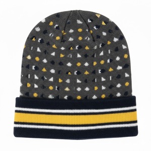 Gorros de Punto de Algodón, Gorros Cálidos de Invierno para Hombre y Mujer, Gorros Jacquard al por Mayor de Fábrica - Product Image 5