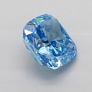 Pierre de diamant bleu fantaisie vif de qualité supérieure, forme coussin, 1,80-1,90 carats, grade VS1, pierre non montée pour la création de bijoux de luxe - Product Image 3